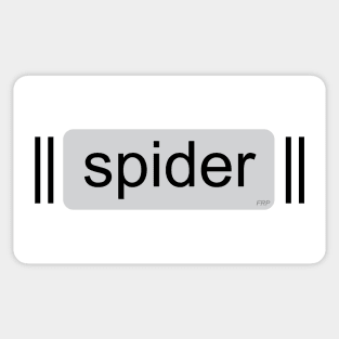 Spoil Alert Spider Light Sticker